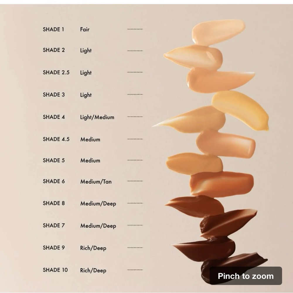 Summer Fridays Sheer Skin Tint With Hyaluronic Acid + Squalane - Shade 6 - Picture 4 of 5